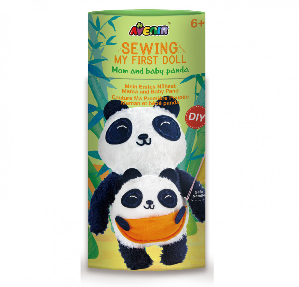 Avenir varrókészlet panda plüss játék készítéséhez