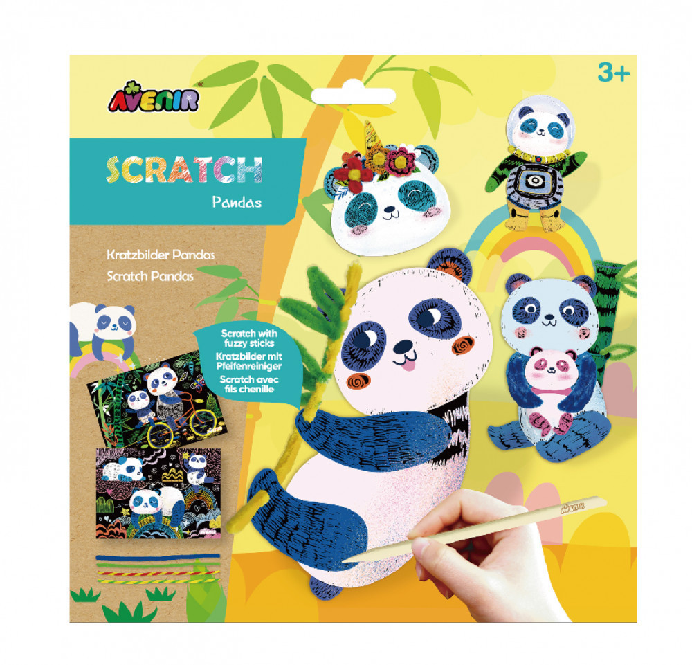 Fuzzy Panda macik inspirált karckép technika, amely a 3D modellek és karckép készítésére egyaránt alkalmas