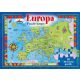 Európa puzzle-könyv