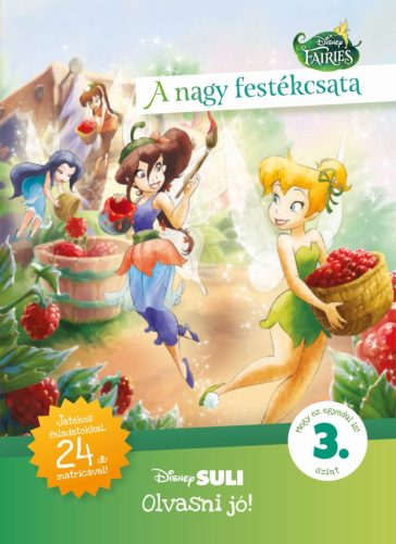 A nagy festékcsata - Disney Suli - Olvasni jó! sorozat 3. szint