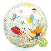 Felfújható labda, Ø 35 cm - Csörgő zörgő labda - Bubbles ball