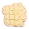 Djeco Fa puzzle - Mókus, 16 db-os - Puzzlo Nut