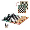 Djeco Társasjáték klasszikus - Sakk, Kínai sakk és Dáma - Chess+Checkers