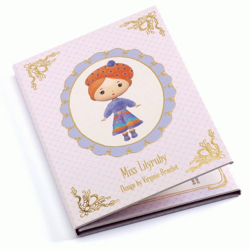 Djeco: tinyly Miss Lilyruby - Stickers removable