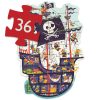 Óriás puzzle - Kalózhajó, 36 db-os - The pirate ship