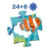 Óriás puzzle - Tengerlakók, 24+8 db-os - Taktilo sea