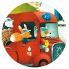 Djeco Mini puzzle - A tűzoltóautó - The fire truck