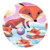 Formadobozos puzzle - Gyömbér a kis róka, 24 db-os - Ginger, little fox