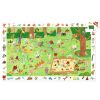 Djeco Megfigyeltető puzzle - Kisbarátok a kertben, 35 db-os - Little friends' garden - 35 pcs - FSC MIX