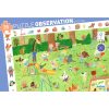 Djeco Megfigyeltető puzzle - Kisbarátok a kertben, 35 db-os - Little friends' garden - 35 pcs - FSC MIX