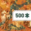 Művész puzzle - Egyszarvú és a hölgy, 500 db-os - Unicorn lady