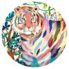 Művész puzzle - Szivárványos tigrisek, 1000 db-os - Rainbow Tigers