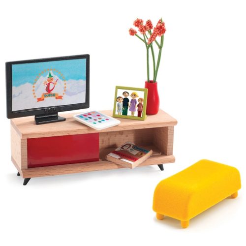 Djeco: Petit Home TV szoba -The TV room