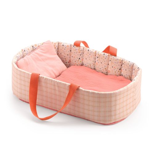 Mózeskosár - Halvány rózsaszín - Bassinet Pink Lines