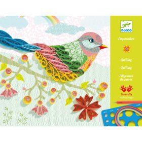   Művészeti műhely - Quilling díszítésű képek - Évszakok - Spiral seasons