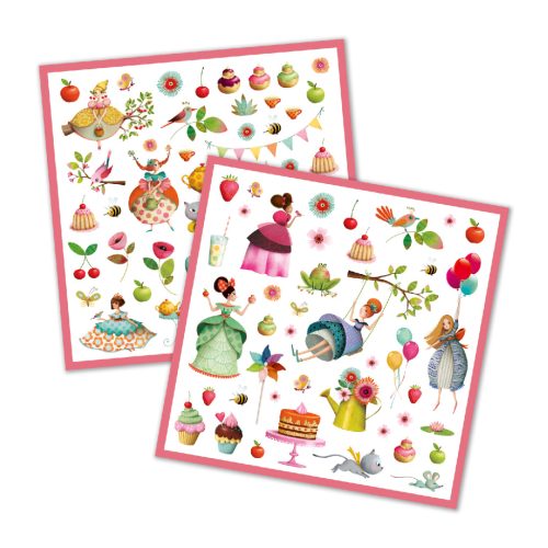 Matricák - Hercegnők tea partyja - Princess Tea Party