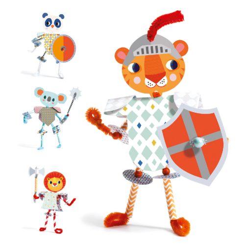 Szálfűzős lovagbábu készítés - Lovagjaim - My knights