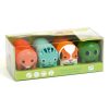 Djeco: Design by Stamps fort littles ones - Garden animals