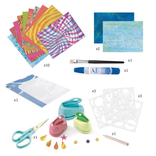 Művészeti műhely - Óceán - Design with paper