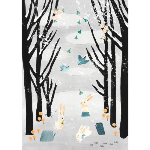 Művészeti műhely - Festés, Az utolsó havazás - Lost snowfall