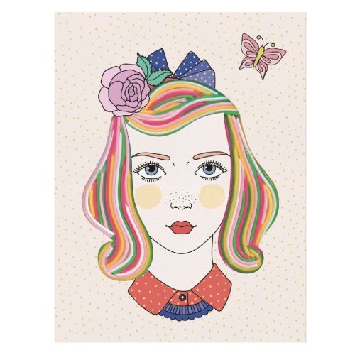 Scoubidou fonalas képkészítés - Frizurák kreatívan - Vibrant hairdos