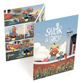   Satírozó képregény készítés - Tengerész és Romi - Sailor & Gipsy