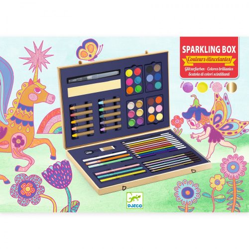 Djeco: Design by Sparkling box of colours
