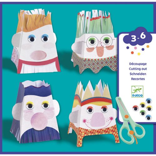 Kreatív műhely - Nyissz-nyissz formák - Snip snip, characters