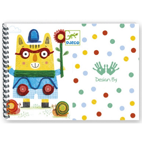 Viaszos zsinórkép készítés - Filoména és barátai - Filoméne and her friends