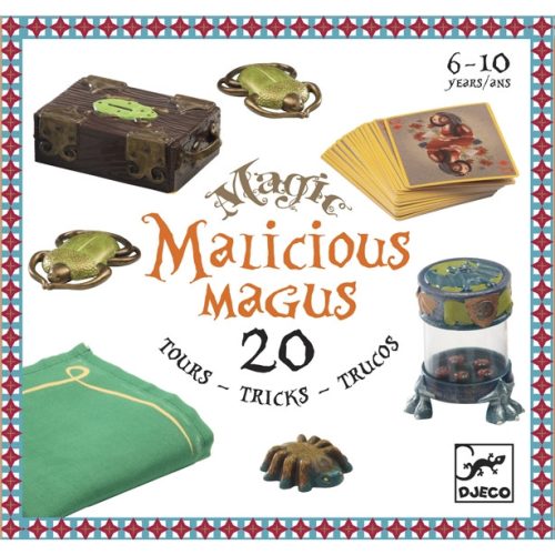 Djeco: Magic Bűvészkészlet - Malicious magus - 20 tricks