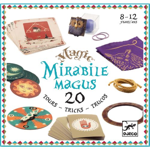 Bűvészkészlet - Csodállatos, 20 trükk - Mirabile magus - 20