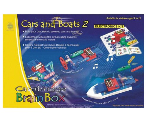 Cambridge Brainbox - Autók és hajók készlet - Cars & Boats 2