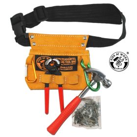   Szerszámkészlet - bőr szerszámtáskával, övvel - mini 01