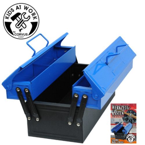 Szerszámkészlet acél szerszámosládában - 12 részes