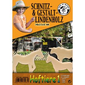 Fafaragás - háziállatok, 21 x 14,8 x 3 cm