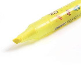   Szövegkiemelő toll mini készlet - 6 neon színben - 6 neon gel fluo highlighters