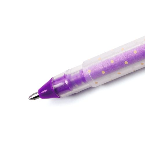 Zseléstoll készlet - 10 pasztell szín - 10 candy gel pens