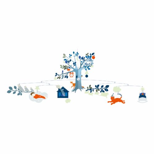 Szélmobil függődísz - Egy rendkívüli este - An unusual night