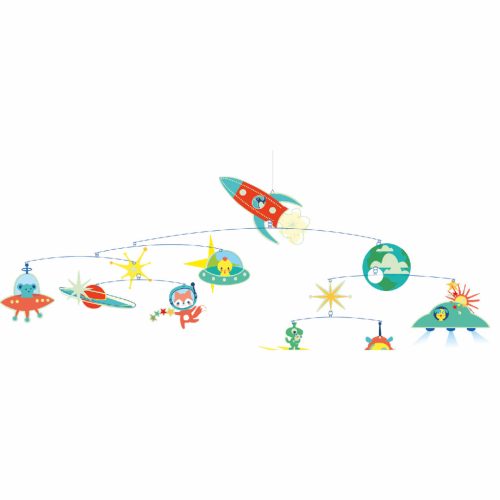 Szélmobil függődísz - Rakéta - Rocket