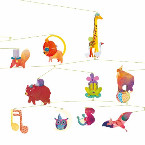 Szélmobil függődísz - Állatok farsangja - Carnival of animals