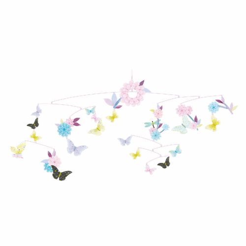 Szélmobil függődísz - Pillangó forgatag - Butterfly twirl