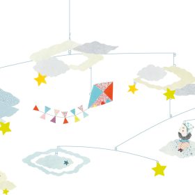   Szélmobil függődísz - Felhők között - Head in the clouds