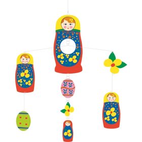   Szélmobil függődísz - Matrjoska babák - Matriuschka Dolls
