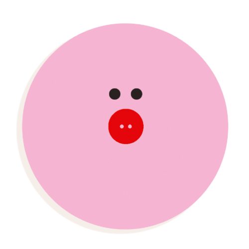 Állatdekor betű - O - Graphic animal letter