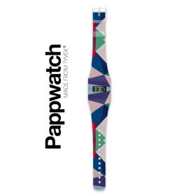 Papír karóra - GEOMETRICAL4 -  Pappwatch