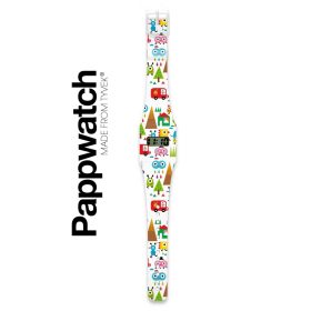 Papír karóra - HAPPY WORLD - Pappwatch Kids