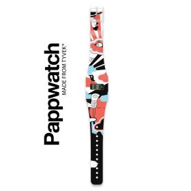 Papír karóra - RED BIRD - Pappwatch