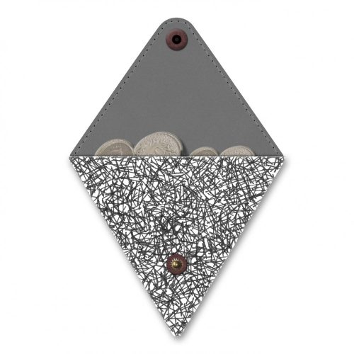 Háromszög pénztárca - WILD STROKES - Triangle Purse Small