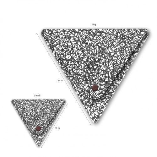 Háromszög pénztárca - WILD STROKES - Triangle Purse Small