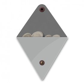   Háromszög pénztárca - SILBER / METALLIC - Triangle Purse Small